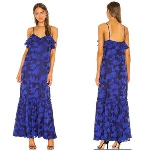House of Harlow  x REVOLVE Samira Maxi Dress in Cobalt